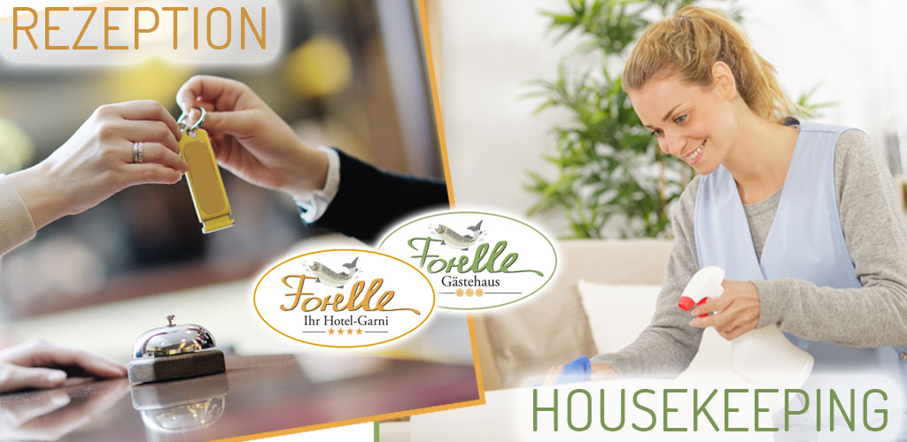 Forelle Stellenangebote Rezeption housekeeping