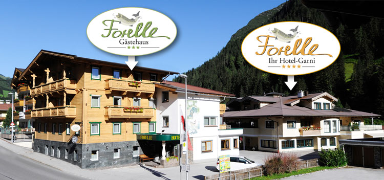 Forelle Tux Hotel Garni Gaestehaus